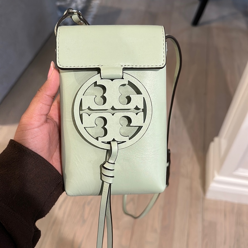 Green Tory Burch purse